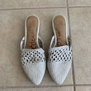 Sam Edelman White flats size 7.5 women’s
